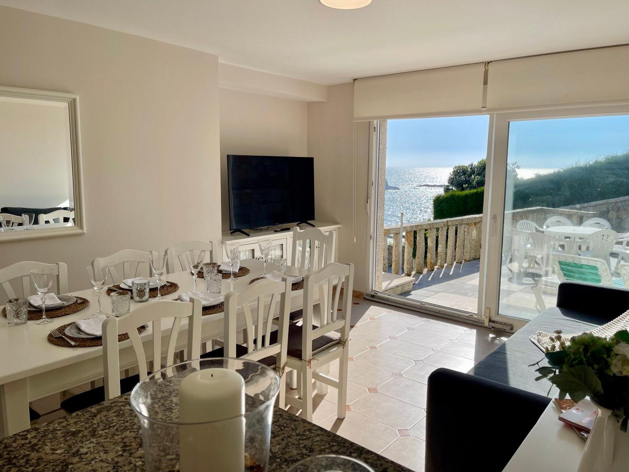 Apartamentos Fontenla-Lanzada Soutullo ภายนอก รูปภาพ
