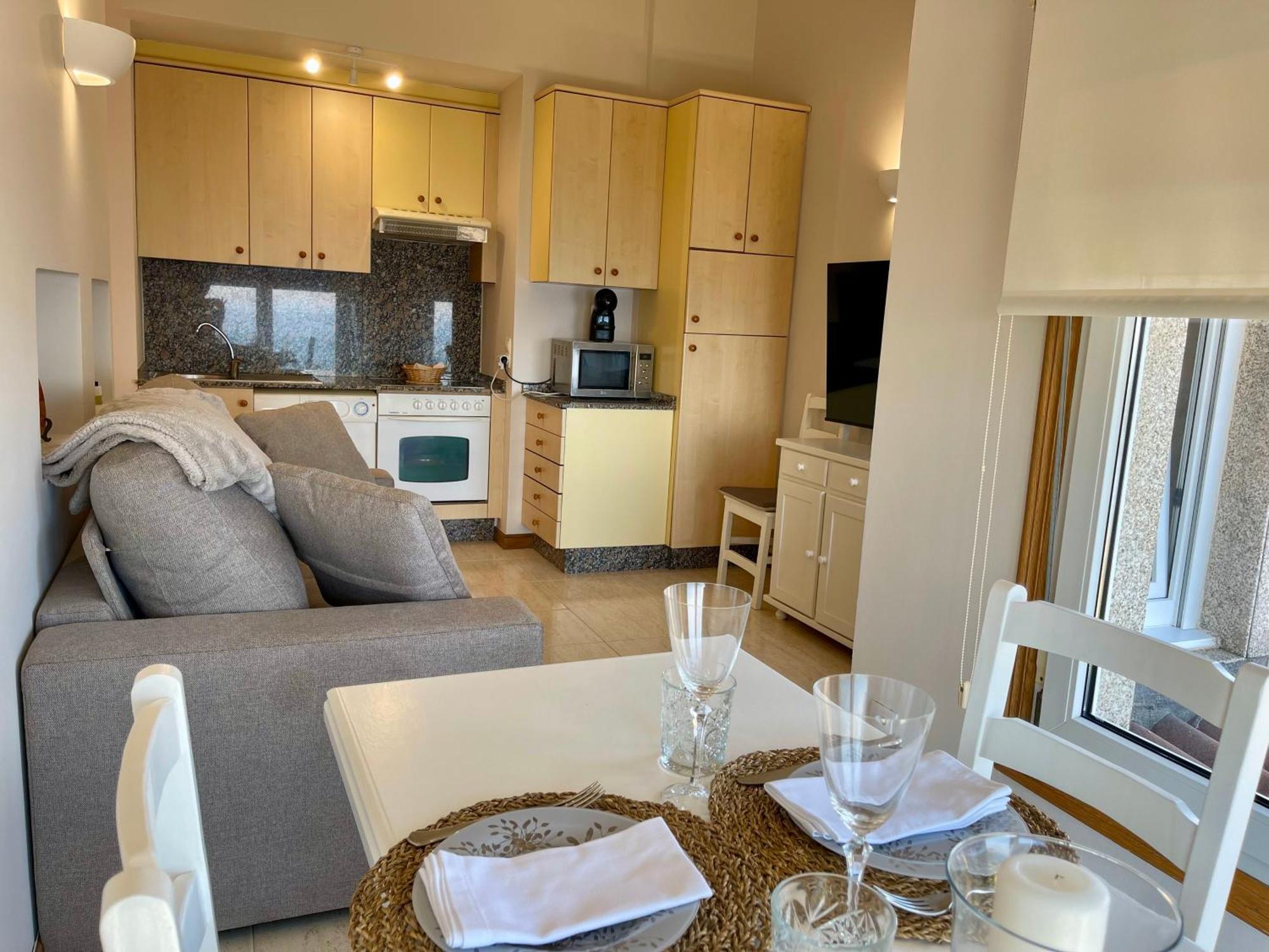 Apartamentos Fontenla-Lanzada Soutullo ภายนอก รูปภาพ