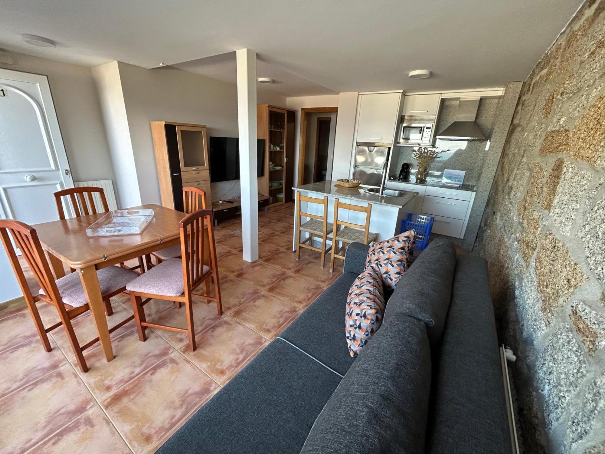 Apartamentos Fontenla-Lanzada Soutullo ภายนอก รูปภาพ